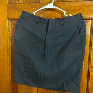 Gray professional skirt